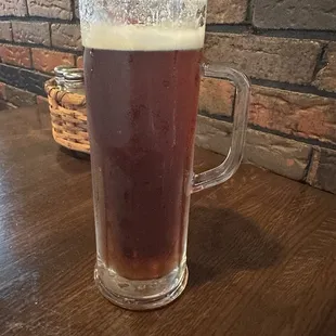 Tall, Cold, delicious beer on tap!