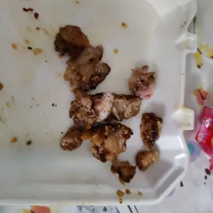 Don't get me wrong I need a little fat on the steak but this much....C'mon man.