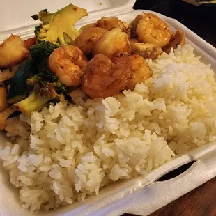 Chicken &amp; Shrimp Hibachi