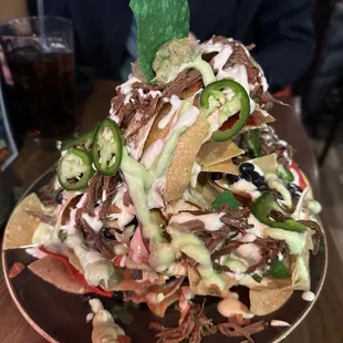 Brisket or Chicken Nacho