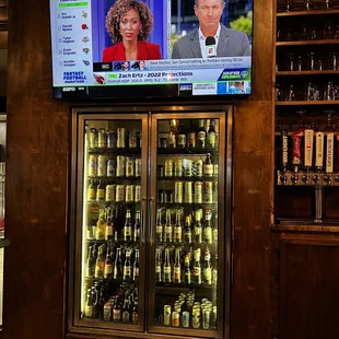 I want to watch sports but keep looking  at beer.