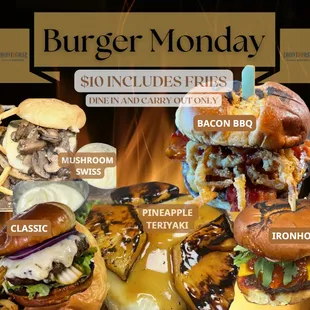 "Get Ready for a Burger Bonanza at Iron Horse Bar and Grill in Lees Summit, MO!"