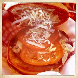 Swiss Mushroom Burger