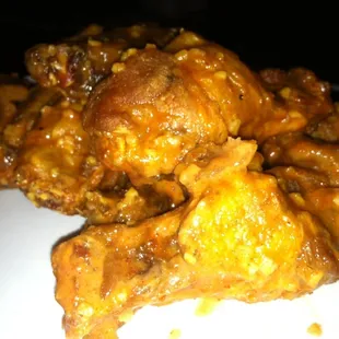 Wings, good, but could use a little more sauce/heat....