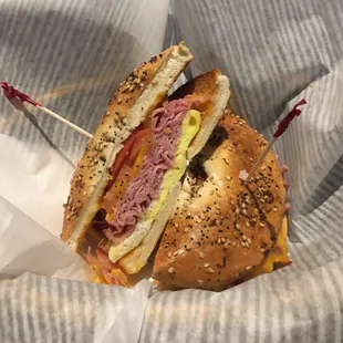 Build your own bagel.