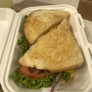 Grilled chicken sandwich