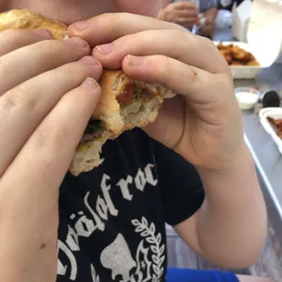 Burger was too good to wait for a photo before it was mostly consumed!