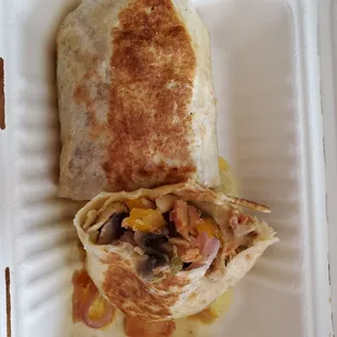 Tandoori Chicken Wrap
