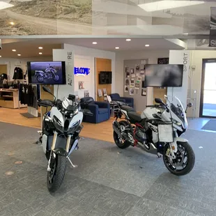 Showroom welcome area