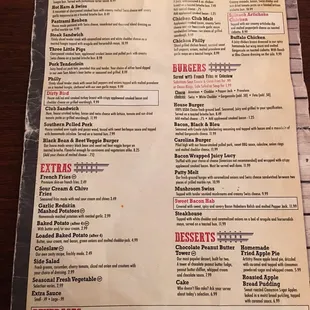 Menu page 2