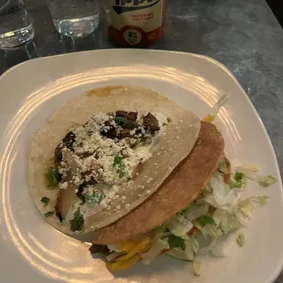 Steak taco