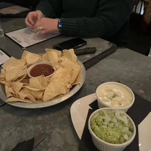 House-made Corn Tortilla Chips and Red Salsa