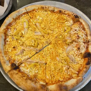 Buffalo chicken pizza