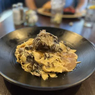 Beef Shortrib Stroganoff