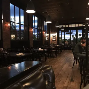 Inside eating area Iron Horse Tavern