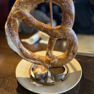 The huge pretzel