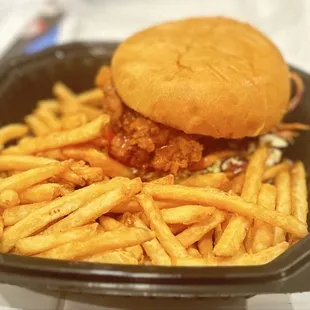 Fried Chicken Burger