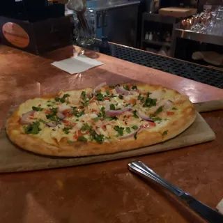 Garlic Shrimp Pizza