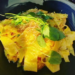 Shrimp Pappardelle Pasta
