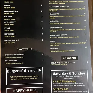 Drinks