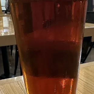 Ice-cold Amber.