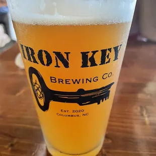 One of the many delicious Beers they have here