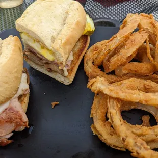 Cubano w/ Onion Rings