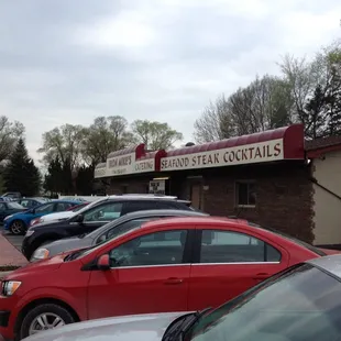 A new look as well as a brand spanking new parking lot.