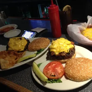 The cook took my picky burger request and made my food fantasy come true.  : )