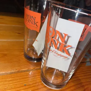 Flights come with a free pint glass