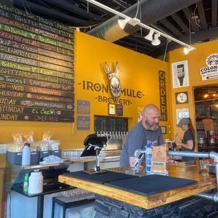 Beer on taps today! Great crew!