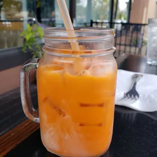 Thai iced tea