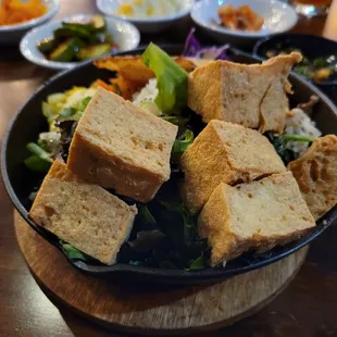 Bibimbop with tofu