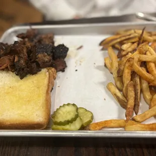Burnt ends plate