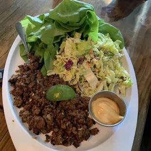 Thai Beef Lettuce Wraps