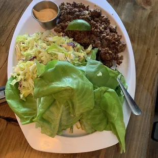 Lobster Lettuce Wrap