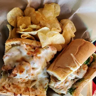 Pesto porketta sandwich