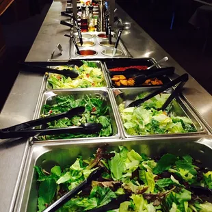 a salad bar