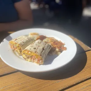 Breakfast burrito