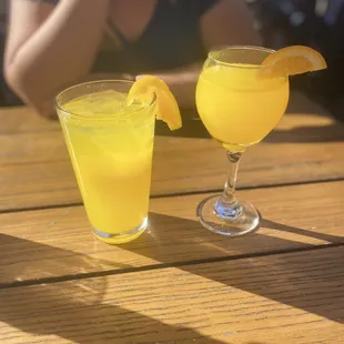 Mimosa and iron mule