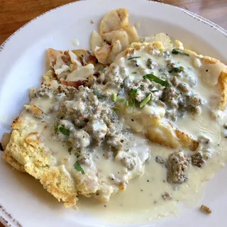 Biscuits & Country Sausage Gravy