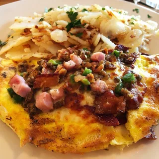 Angry Pig Omelet