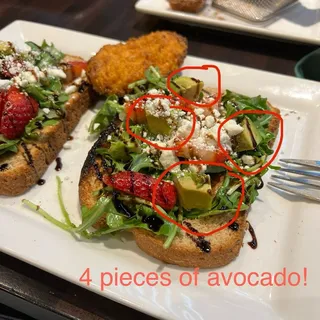 Strawberry Avocado Toast