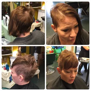 Awesome work Misty!!! I'm no longer embarrassed by my haircut. I feel like a million bucks!! Thank you Misty!