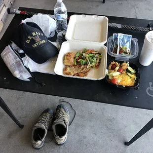 Exterior: also nice is being able to remove my cycle shoes/relax/rest