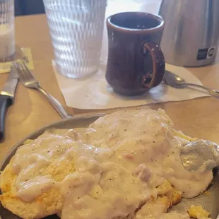 02/26/23 biscuits and sausage gravy been a while