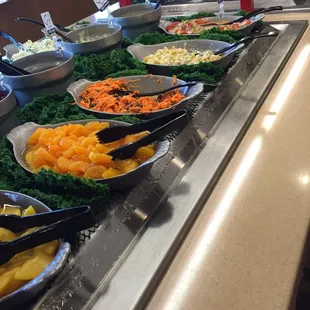 More of the fresh salad bar
