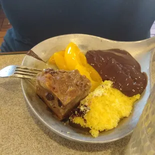 Dessert even hit the spot.