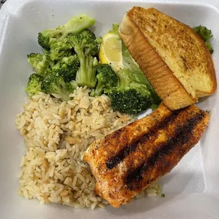 Blackened salmon