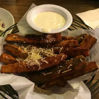 Parmesan Fried Zucchini